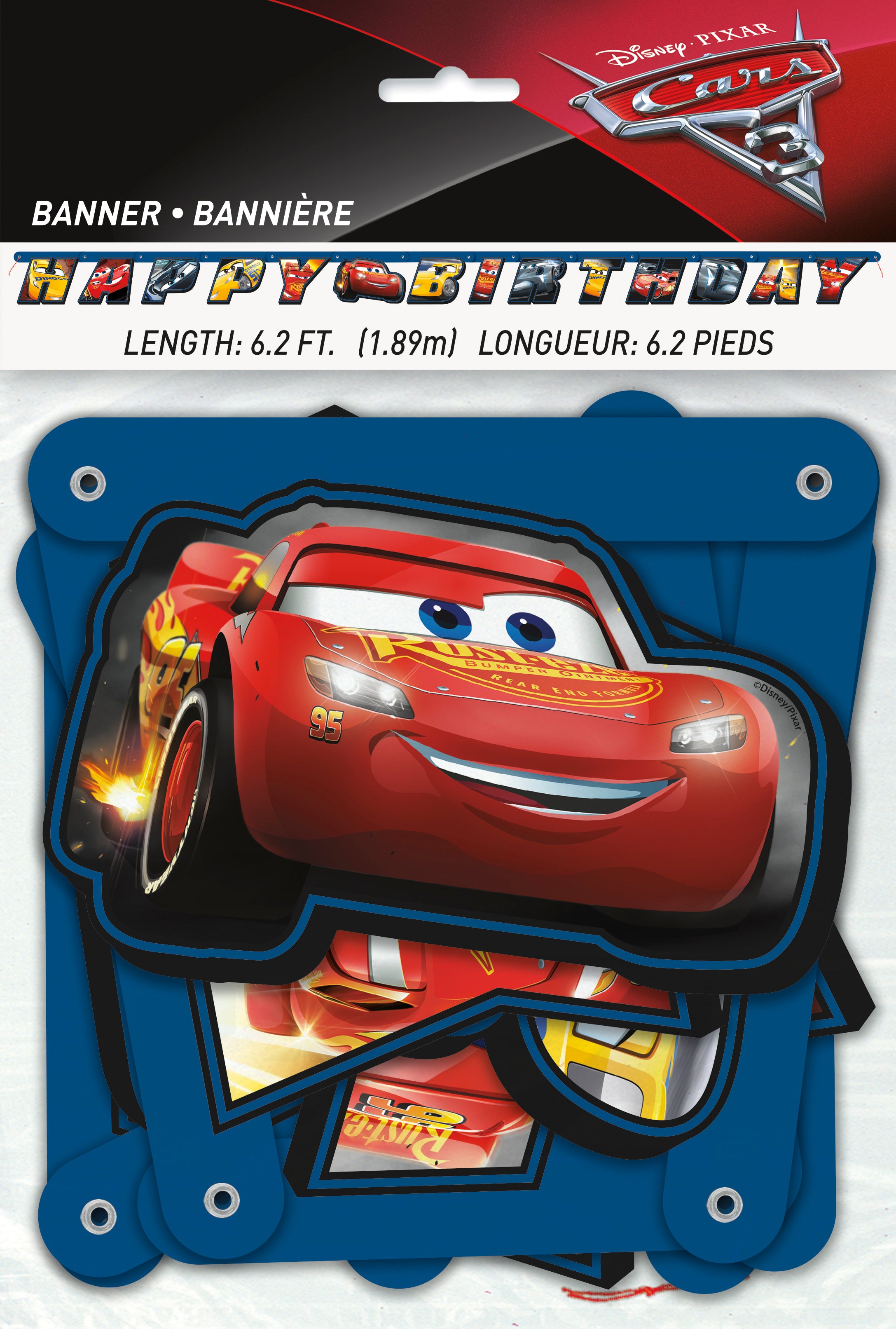 Large Joint Banner for Cars 3 Movie - Perfect for Birthday Parties, Themed Events & Disney Pixar Decorations