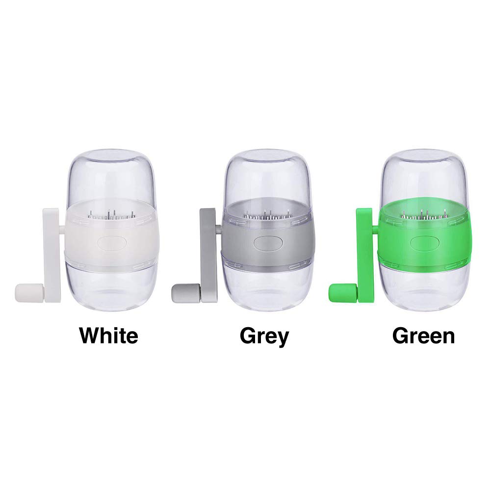 Premium Hand Crank Food Chopper & Nut Grinder - Multi-Function Kitchen Tool for Walnuts, Pecans, Almonds & All Nuts - Perfect for Making Toppings, Salads & Baking Ingredients (Ideal for Home Chefs & Meal Prep)