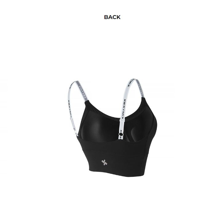 Black Label Life Padded Bra Top - Wireless Comfort Support for Yoga, Gym & Everyday Wear - Seamless Sports Bra for Women