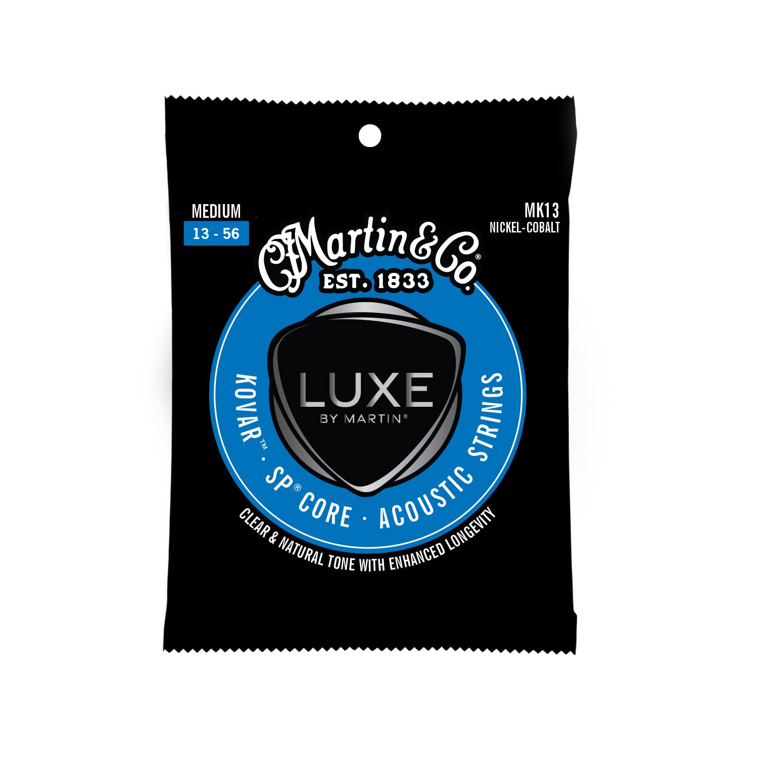 Premium Martin Kovar Acoustic Guitar Strings - Medium Gauge Nickel-Cobalt Alloy for Rich Tone & Longevity | Perfect for Live Performances, Studio Recording & Practice Sessions