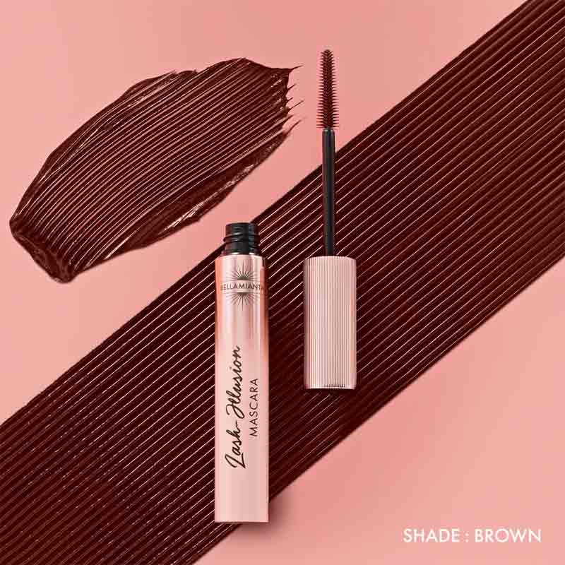 Bellamianta Lash Illusion Tubing Mascara - Lengthening & Volumizing Waterproof Mascara for Natural Lashes | Perfect for Everyday Wear & Special Occasions