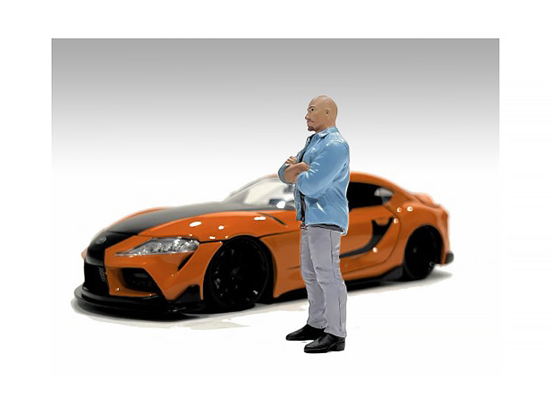 1/18 Scale Model Car Meet 3 Figure Set - American Diorama Collectible Miniature Figures for Diecast Car Displays & Diorama Scenes