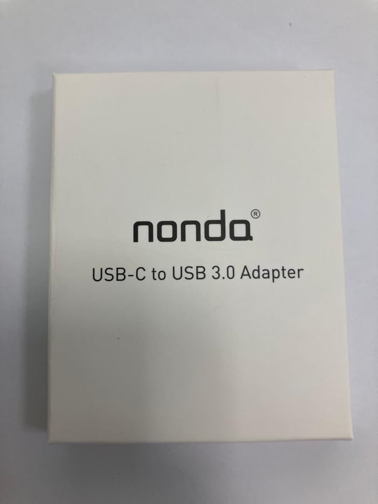 nonda USB C to USB 3.0 Adapter (2 Pack) - Type C Male to USB Female Converter for MacBook Pro 2021/Air 2020, iPad Pro 2021, Thunderbolt 4/3 Devices - Perfect for Data Transfer, Charging & Connecting Peripherals