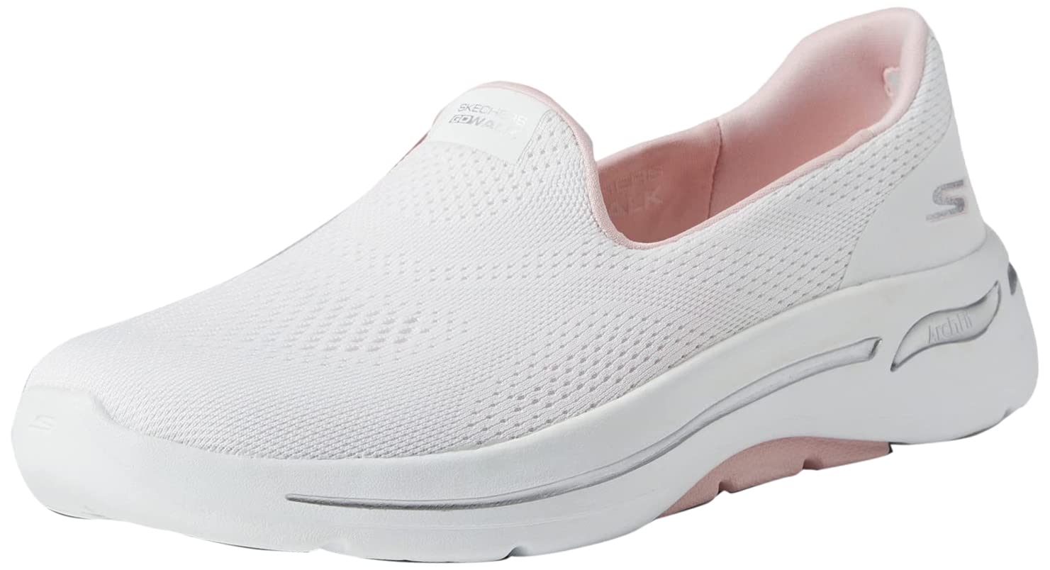 Skechers Go Walk Arch Fit Slip-On Walking Shoes for Women - Comfortable & Supportive Sneakers for Walking, Travel, and Everyday Wear