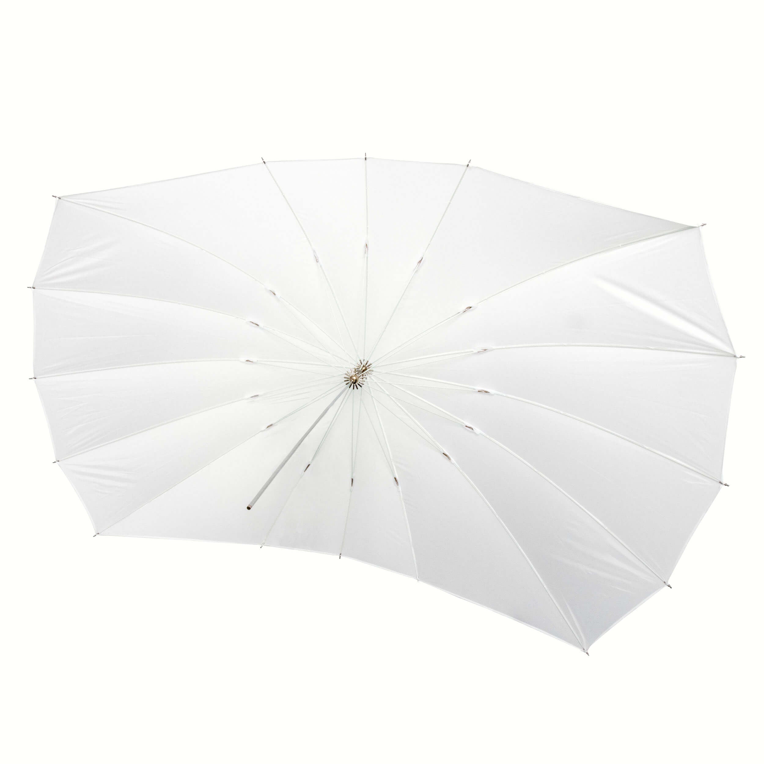 Black & White Striped Fiberglass Parabolic Umbrella - Professional Photography Lighting Modifier for Studio Portraits, Product Shoots & Outdoor Sessions (Clearance Sale)