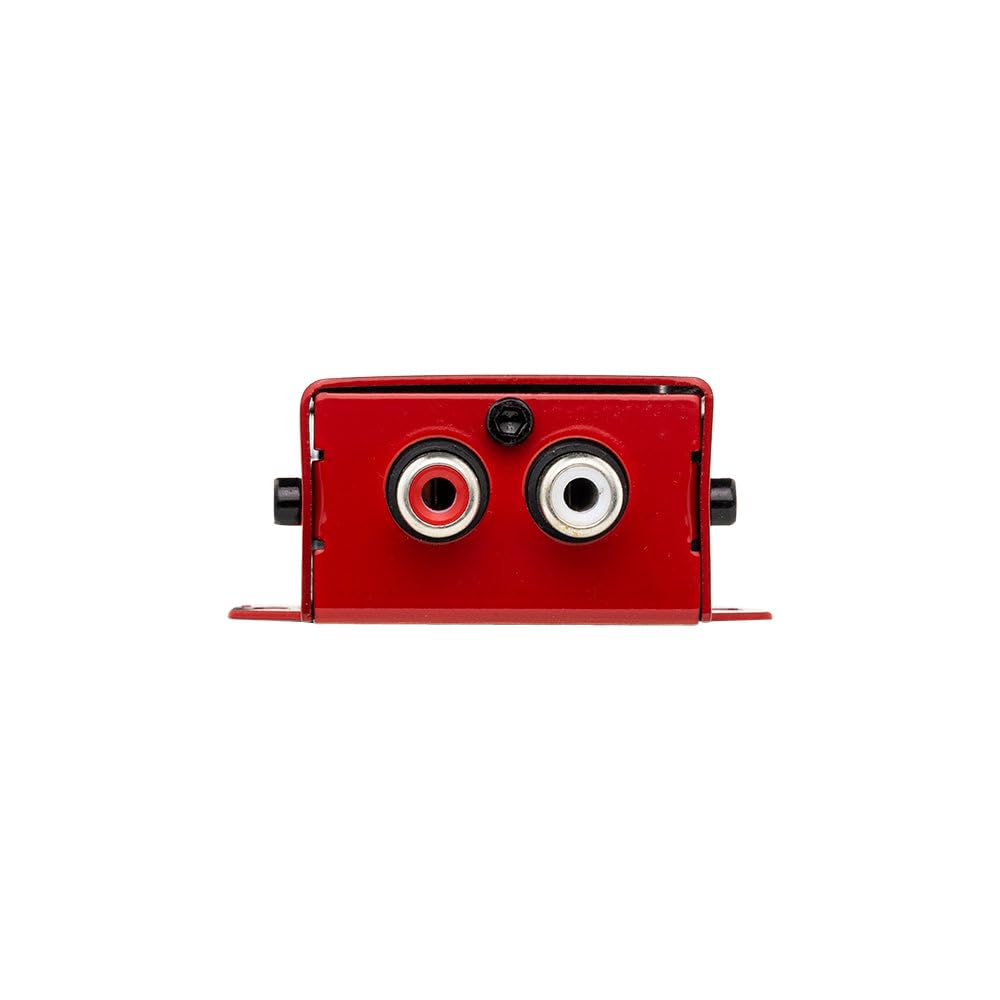 DS18 V2HL.V2 2-Channel Hi/Lo Converter with Speaker Emulator - Converts High-Level Speaker Signals to Low-Level RCA Outputs - Smart Line Output for Car Audio Systems - Perfect for Amplifier Installation & Sound System Upgrades