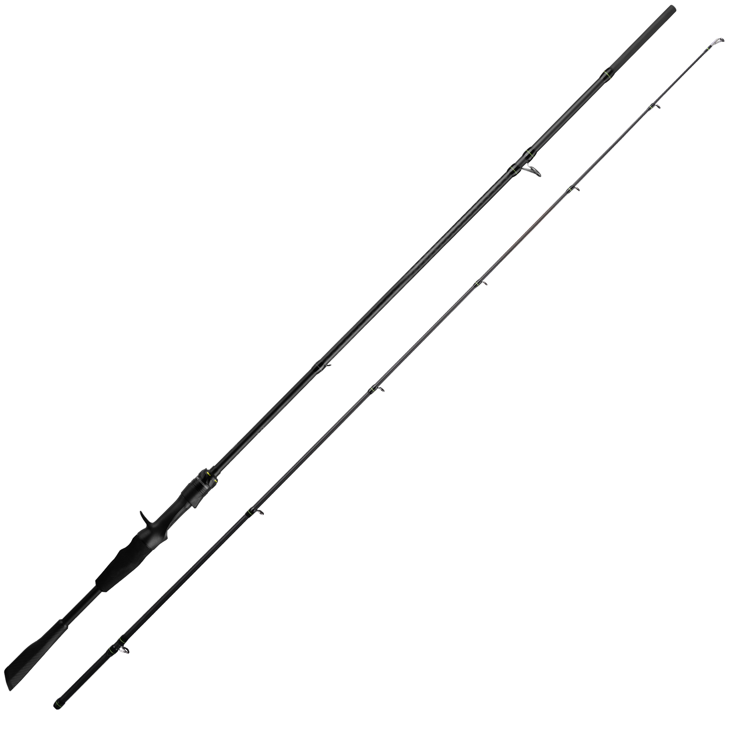 Premium M1 Two-Piece Casting Rod - High Performance Fishing Rod for Freshwater & Saltwater Angling - Perfect for Bass, Trout, and Salmon Fishing