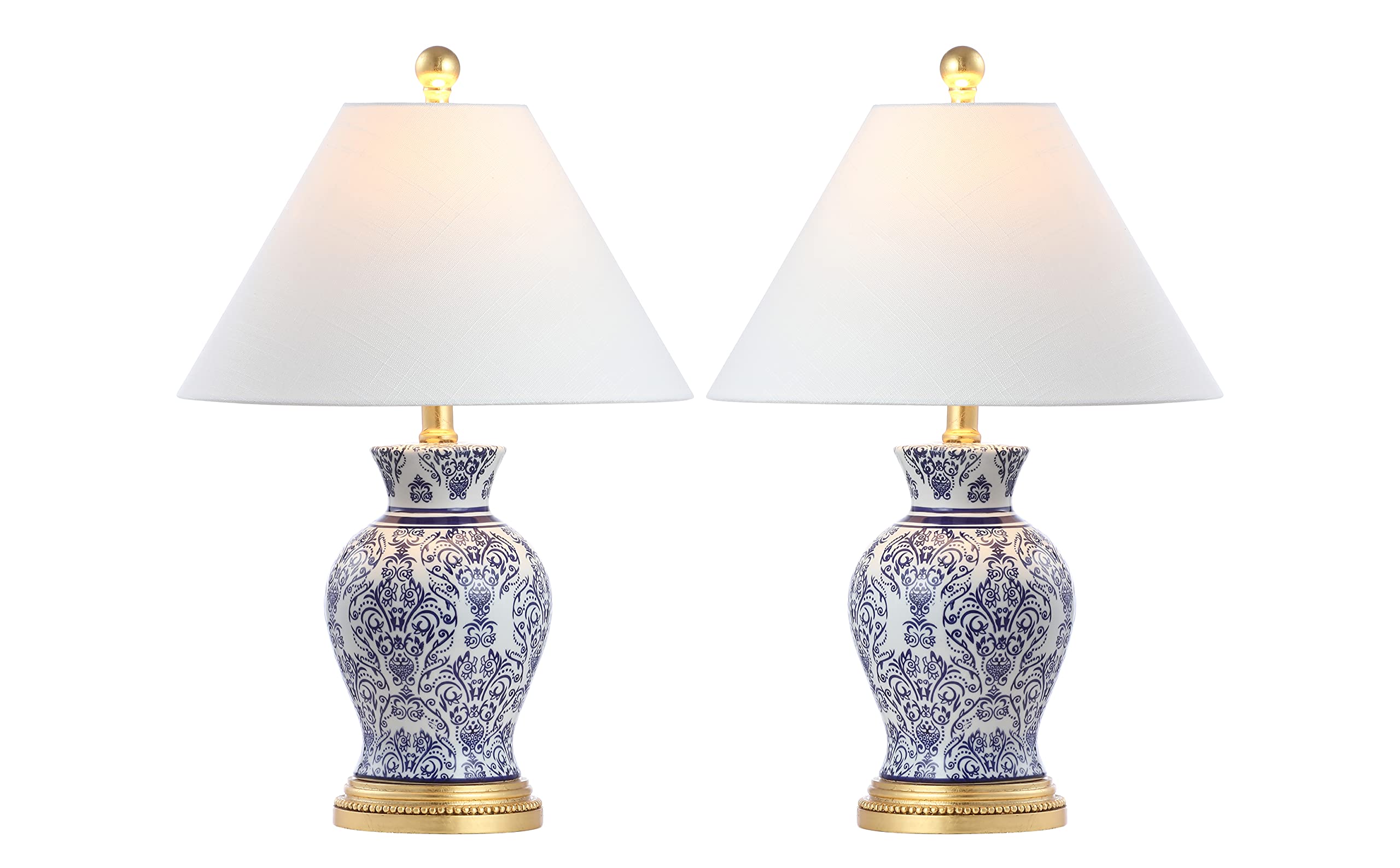 JONATHAN Y JYL6606A-SET2 Set of 2 Modern Farmhouse Table Lamps - 21