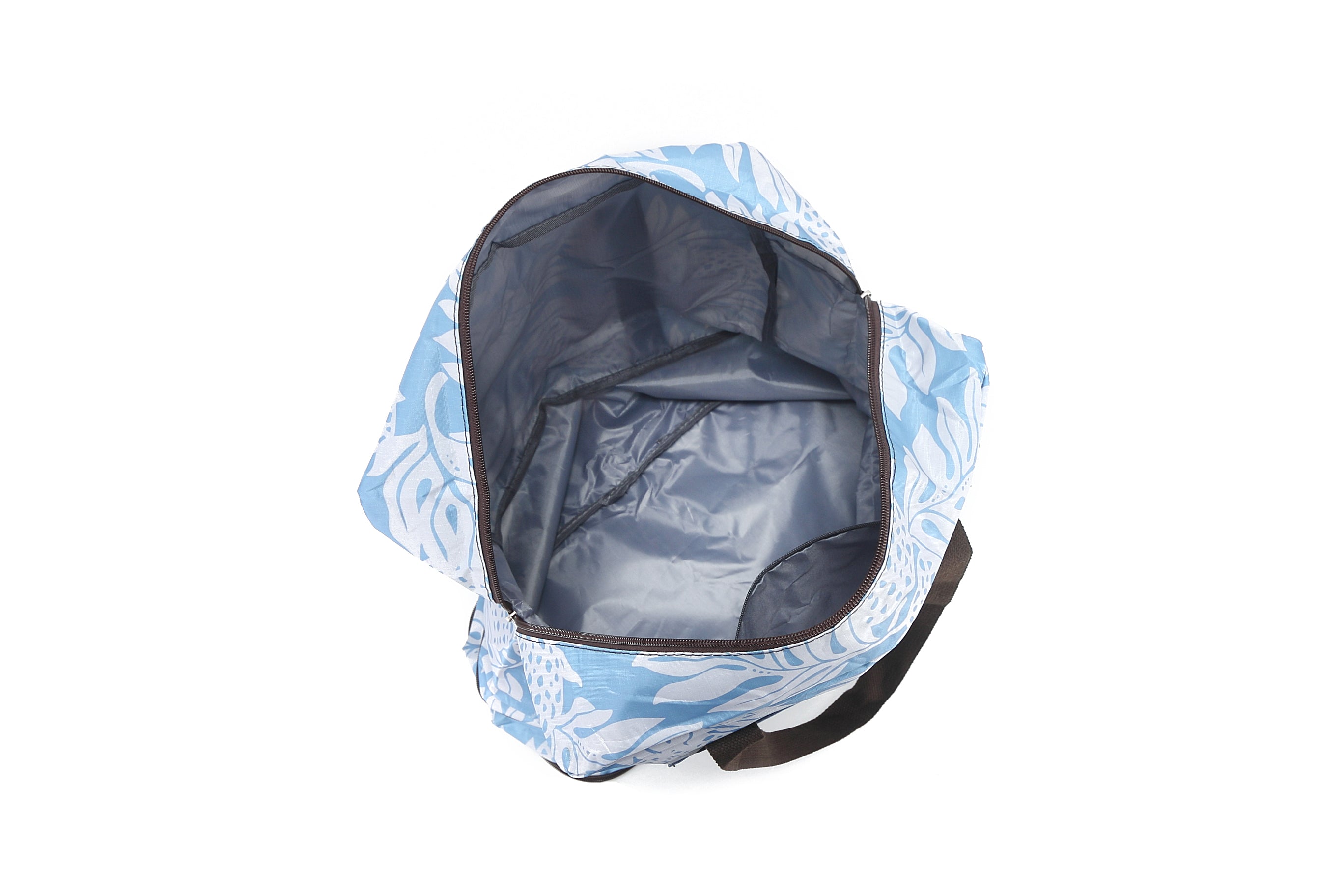 Foldable Duffle Bag for Travel & Gym - Water-Resistant Sophie Ulu Blue Carry-On Luggage | Perfect for Weekend Trips, Sports Gear & Workout Essentials