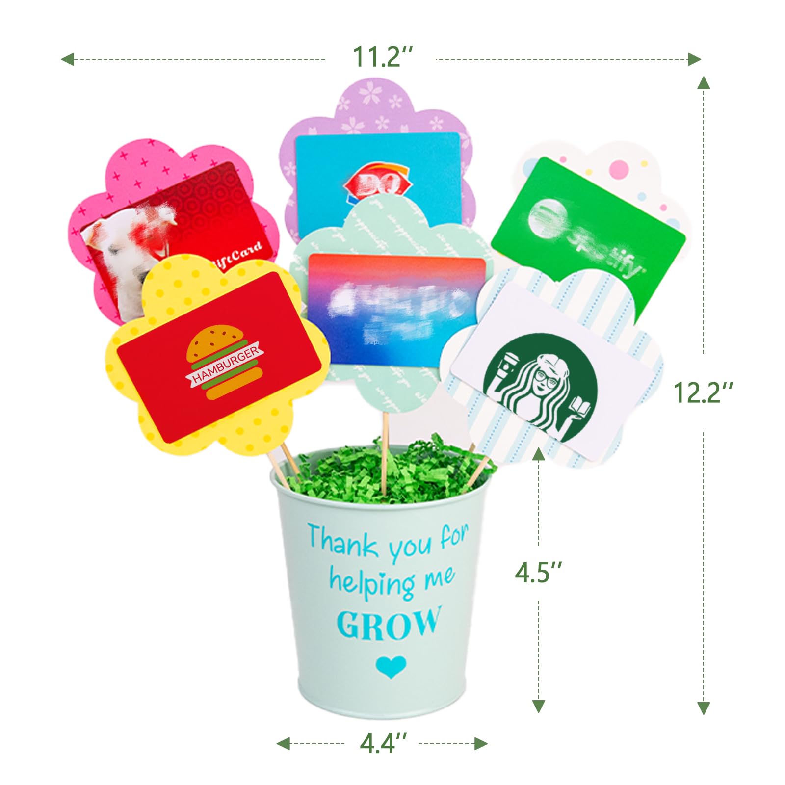 **Mythcloud Teacher Appreciation Gift Set - 3 Pack Gift Card Bouquet & Survival Kit - Thank You Gifts for Women, Men, Her, Him - Perfect for End of Year, Back to School, Birthday, Christmas, Graduation - Ideal for Classroom, Office & Home Decor**