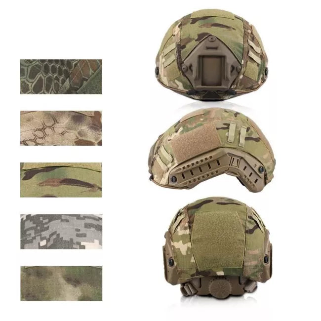 Tactical Fast Helmet Cover - Military Grade Helmet Accessory for Airsoft, Paintball & Outdoor Adventures