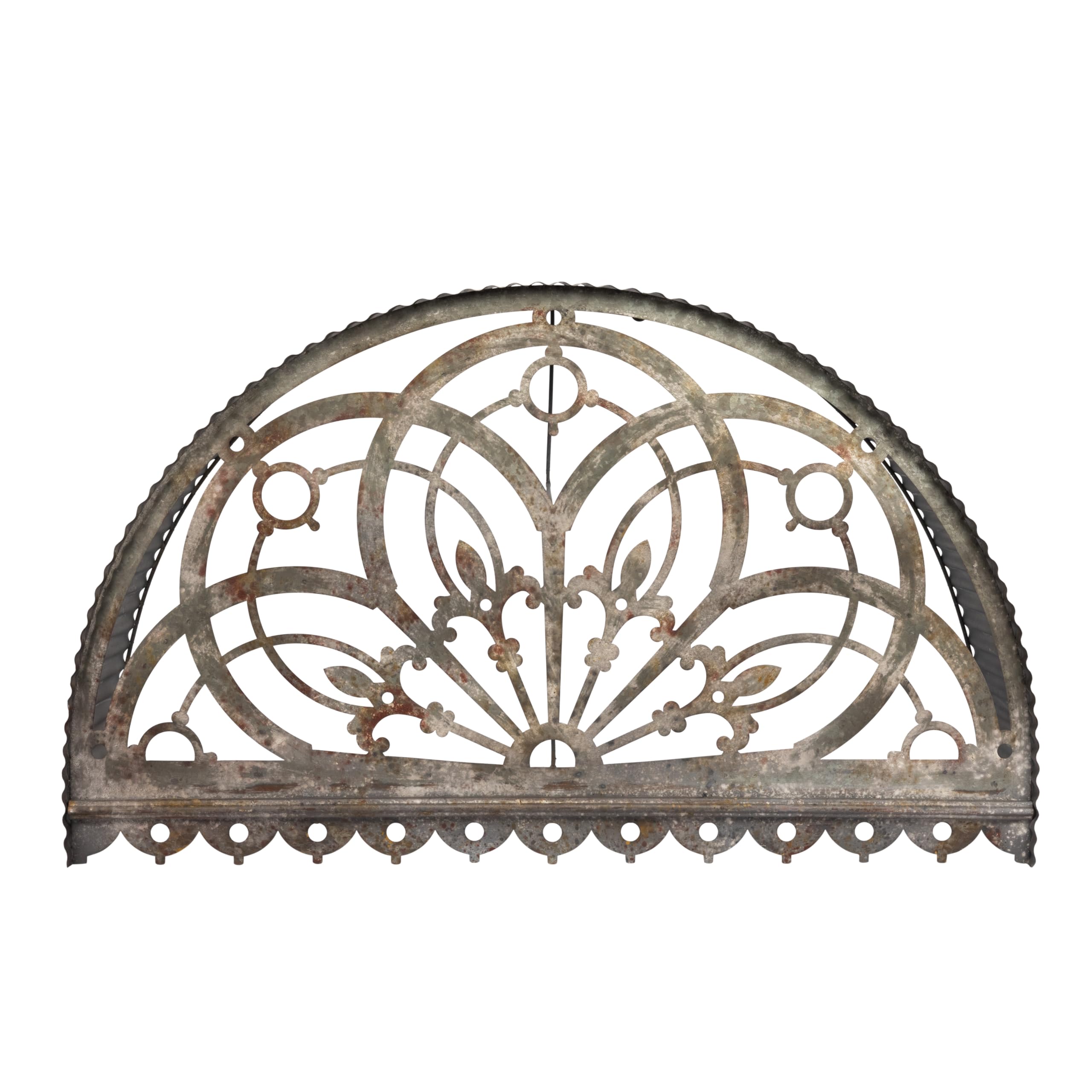 Large Decorative Metal Cutout Wall Art - Elegant Canopy Design for Home & Office Décor - Perfect for Living Room, Bedroom, and Outdoor Spaces
