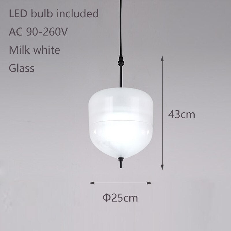 Tear Drop Glass Pendant Lights - Modern Dimmable Chandelier for Living Room, Dining Room, Bedroom & Kitchen | Elegant Hanging Ceiling Light Fixture