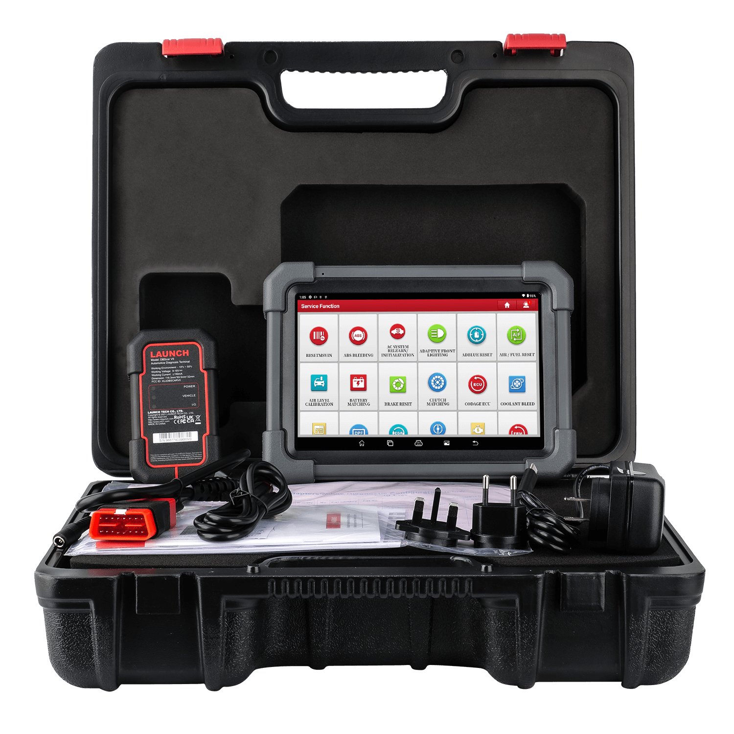 LAUNCH X431 PRO TT Bidirectional Scan Tool with DBS Car VII Connector - 37+ Resets, ECU Online Coding, CANFD Key IMMO for All Cars | Professional Automotive Diagnostic Scanner for Mechanics & DIY Enthusiasts