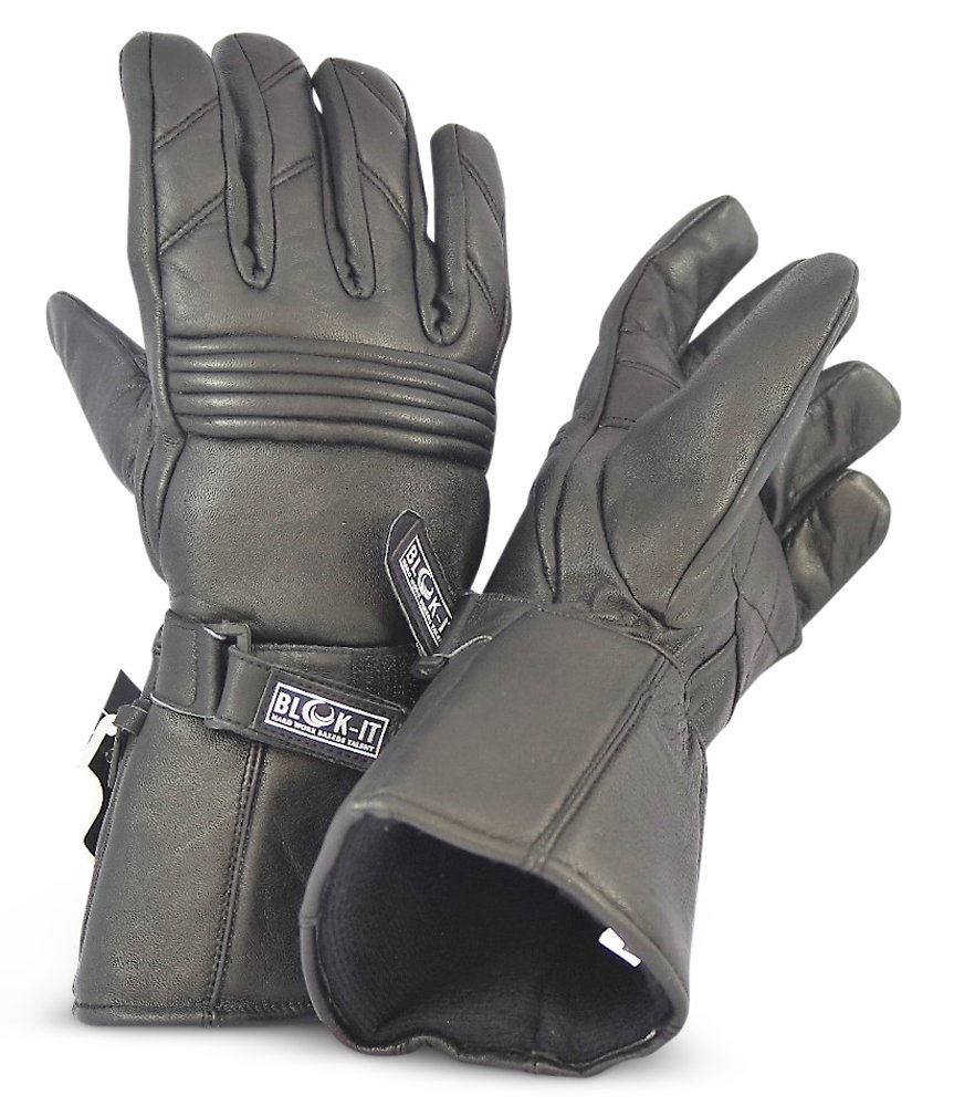 Windproof Waterproof Motorcycle Gloves for Men & Women - Cold Weather Riding