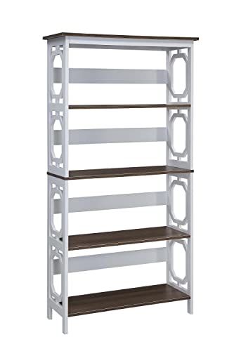 Driftwood Shelves/White Frame