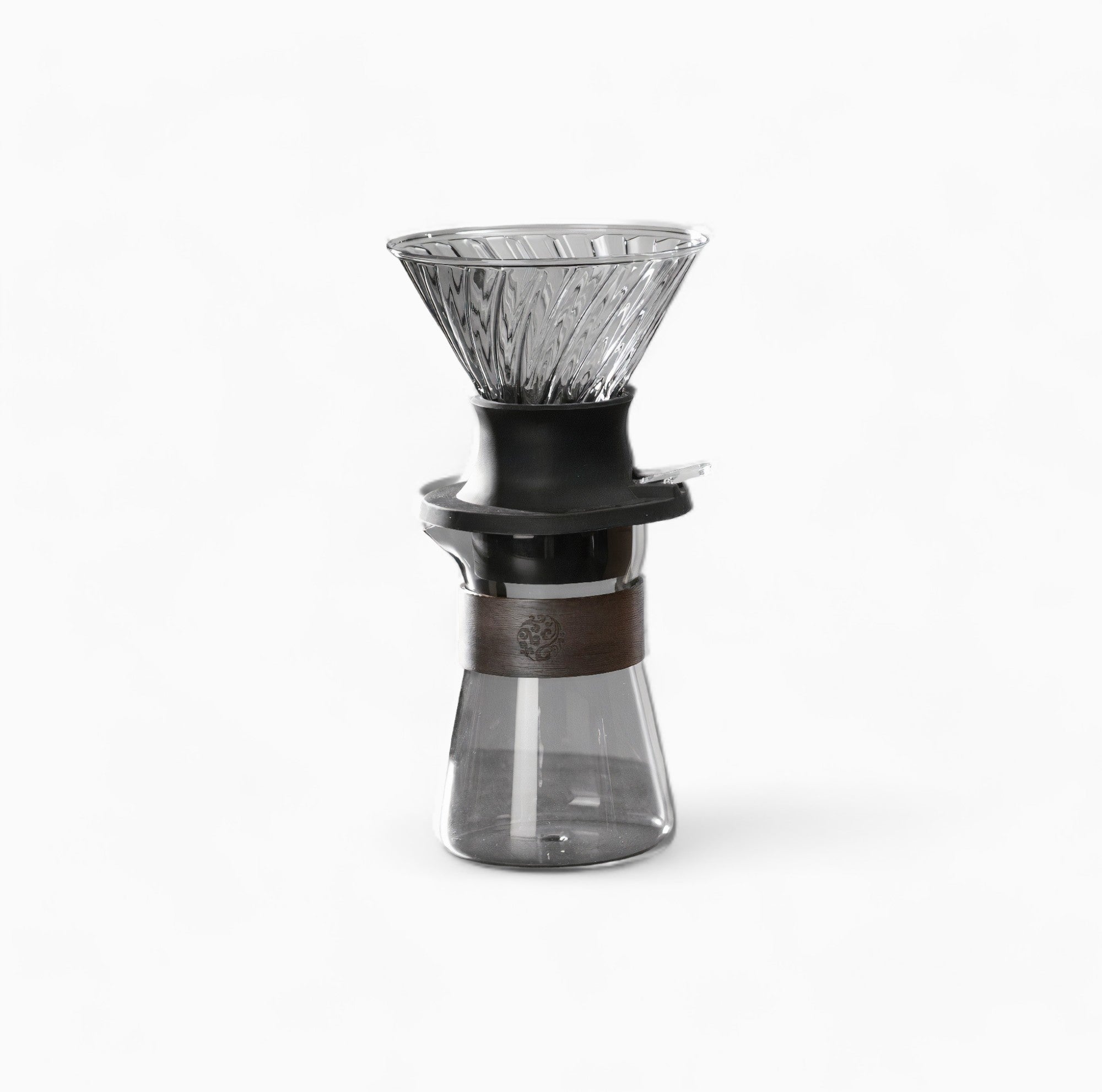 Premium V60 Pour Over Coffee Maker Set with Glass Dripper - Perfect for Home Baristas & Specialty Coffee Lovers - Ideal for Morning Brews & Coffee Tasting Sessions