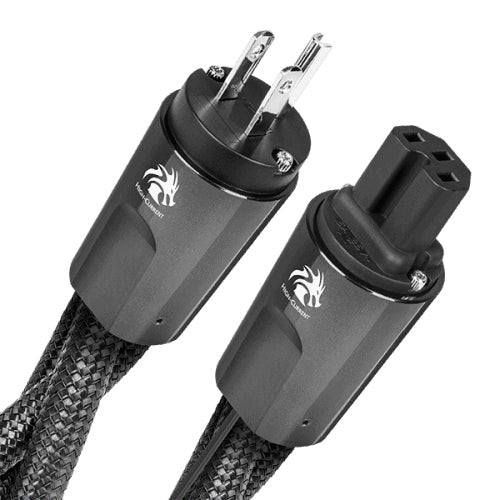 AudioQuest Mythical Creatures Series Dragon High Current Power Cable - Premium Audio Power Cord for Home Theater & Hi-Fi Systems - Perfect for Audiophiles & Music Studios