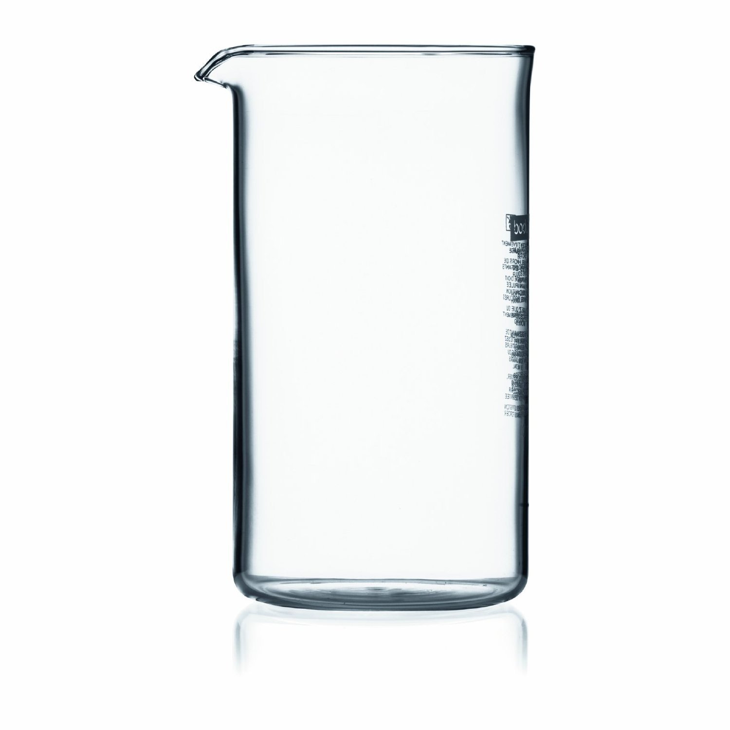 Bodum 3-Cup Replacement Glass for Coffee Maker - Durable & Heat-Resistant - Perfect for French Press, Pour Over, and Cold Brew Coffee at Home