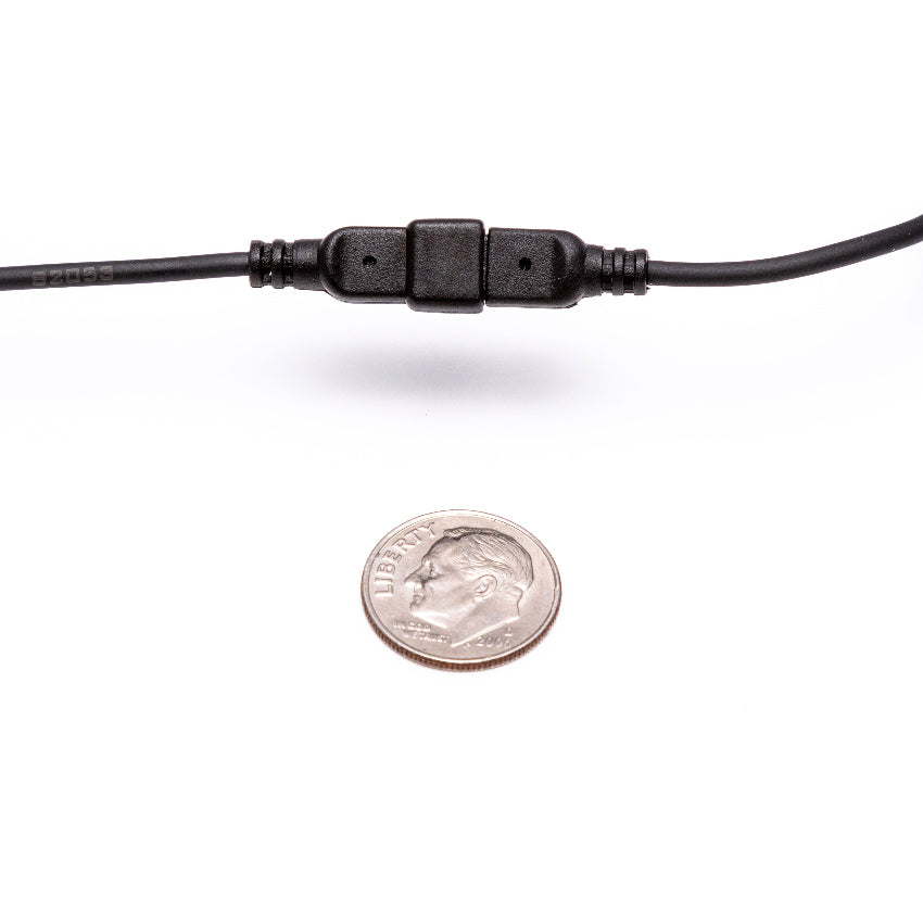 Impact G1W 1 Wire Quick Disconnect Earpiece - Hands-Free Headset for Truckers, Security & Call Centers - Noise Cancelling Mic with Easy Single-Wire Connection