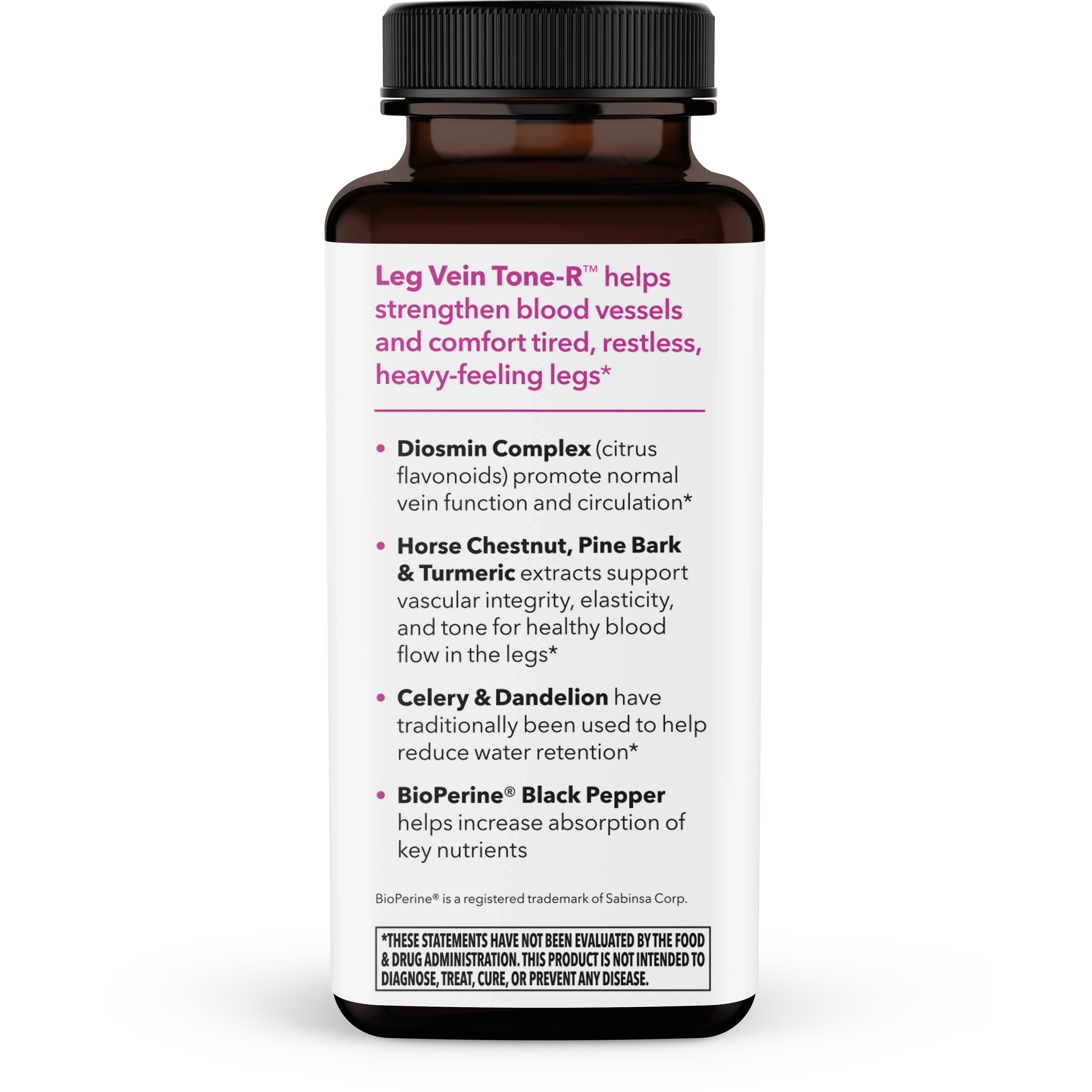 LifeSeasons Leg Veins Tone R - Natural Vein Support Supplement for Healthy Circulation & Stronger Legs - Perfect for Active Lifestyles & Long Hours of Standing