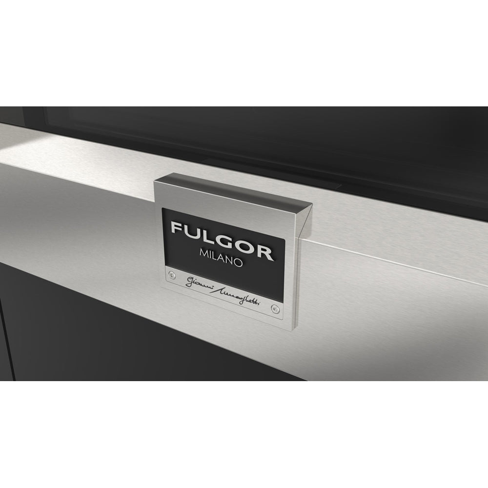 Fulgor Milano 30 Inch Stainless Steel Built-In Single Electric Wall Oven - F6PSP30S1 | Perfect for Modern Kitchens, Baking, Roasting & Gourmet Cooking