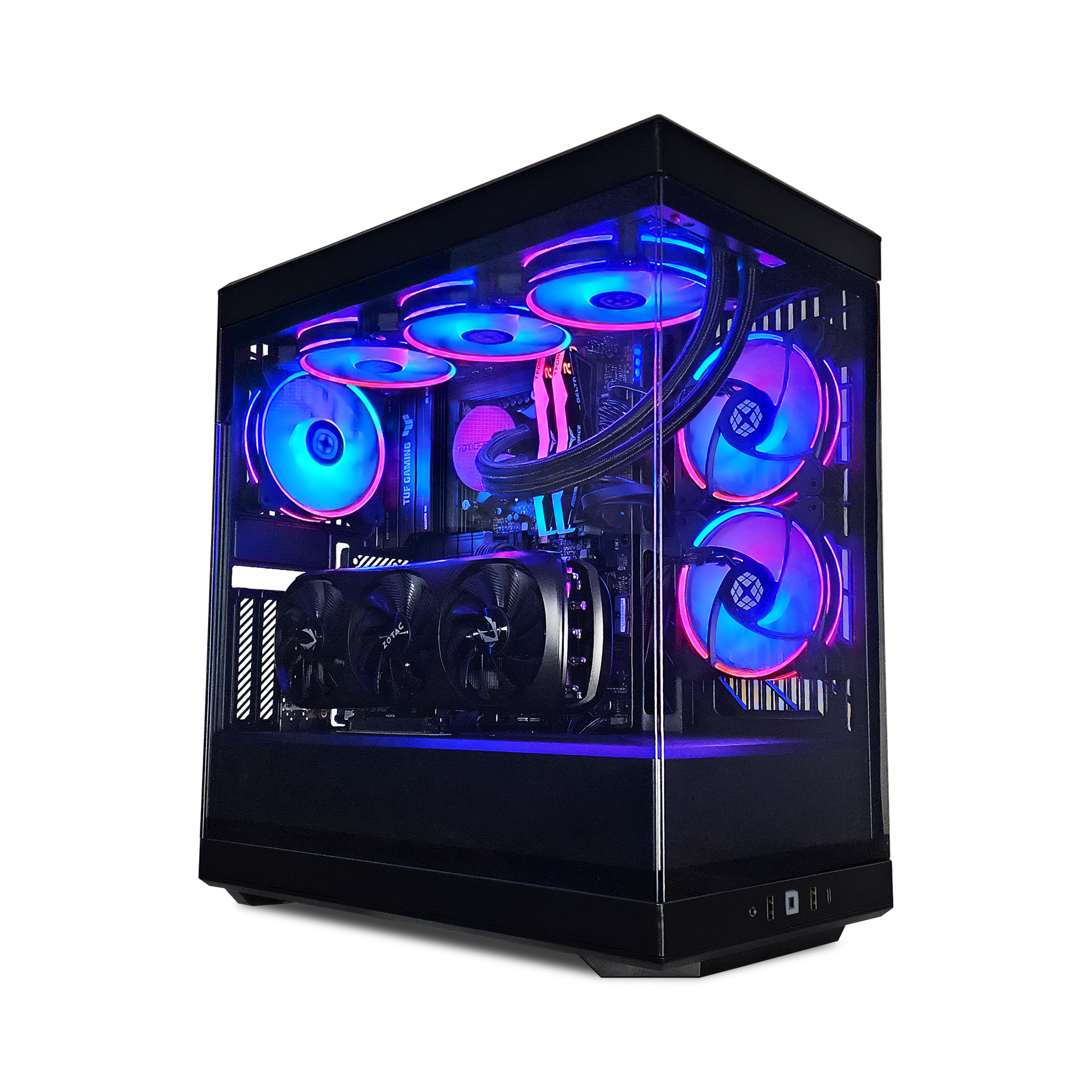 XOTIC PC G6 HYTE Y40 High-Performance Gaming Desktop Computer - Intel Core i9, RTX 4090, 32GB RAM, 2TB SSD - Ultimate Gaming & Streaming Setup for Esports & VR Enthusiasts