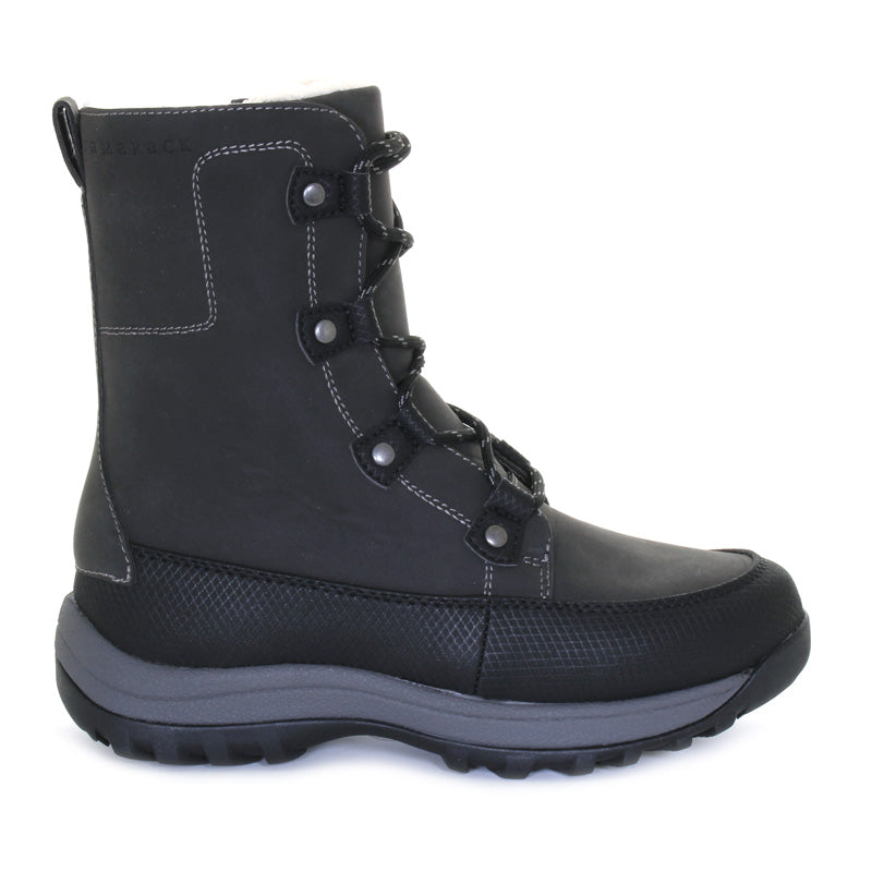 Women's Nipissing Lace-Up Side Zip Ankle Boots - Stylish & Comfortable for Fall/Winter, Office, Casual Outfits & Date Nights