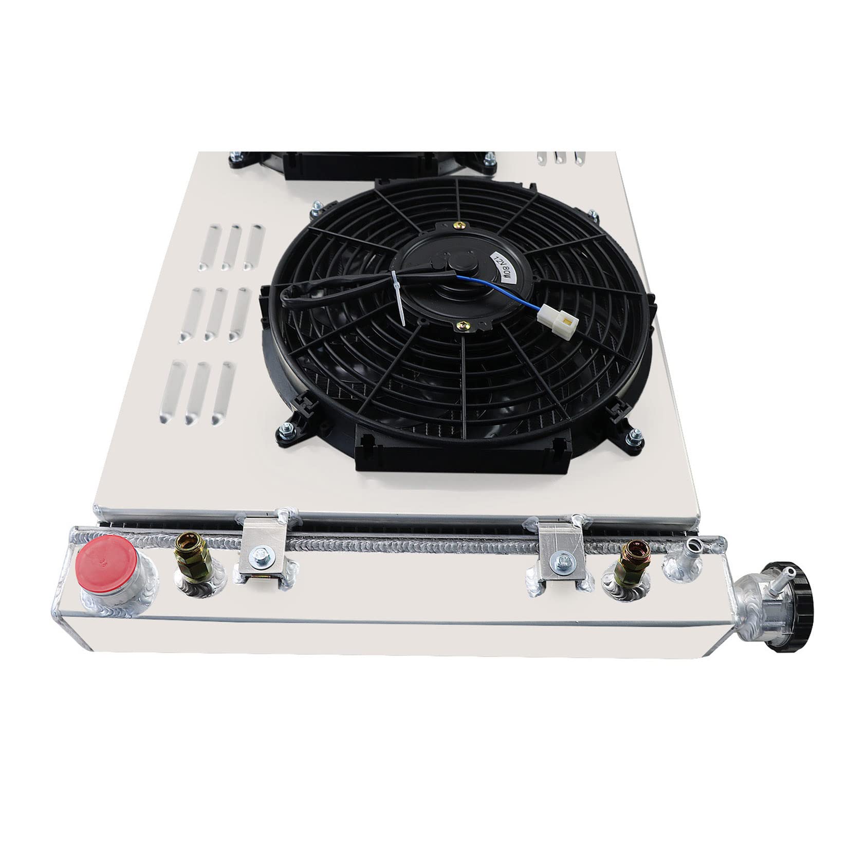 3 Row Core Aluminum Radiator with 12