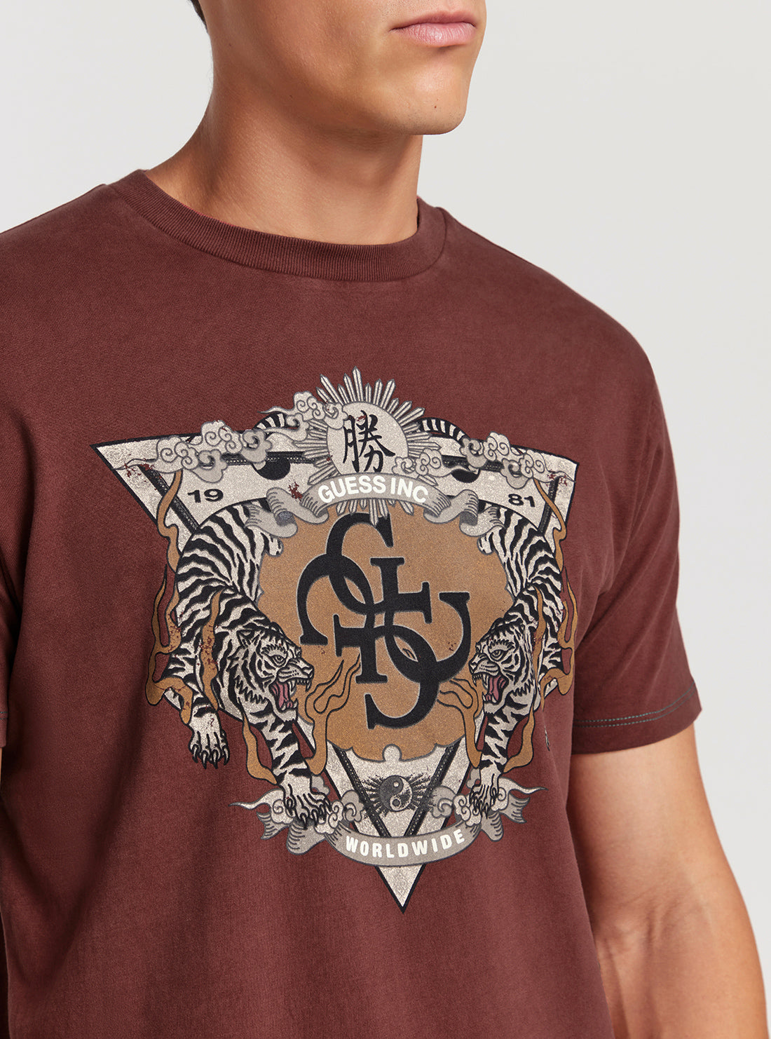 Eco-Friendly Brown Short Sleeve T-Shirt for Men & Women - Soft Cotton Casual Tee for Everyday Wear, Outdoor Activities, and Sustainable Fashion