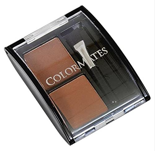 Dark & Medium Brown Eyebrow Powder - 4 Pack | Natural Looking Brows for Everyday Makeup & Special Occasions