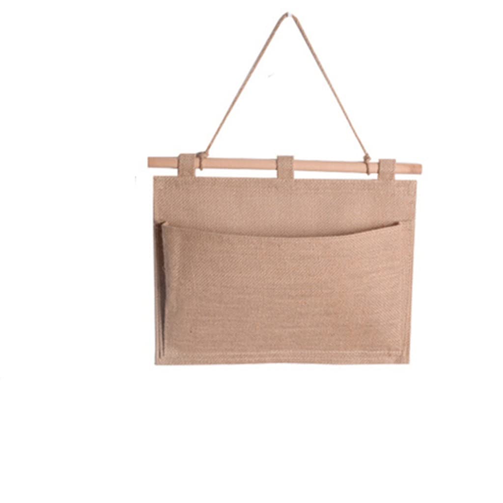 Space-Saving Hanging Storage Bag - Durable Wall Organizer for Dorm, Hotel & Home - Perfect for Magazines, Books & Essentials (Color: A) | Ideal for Small Spaces & Clutter-Free Living
