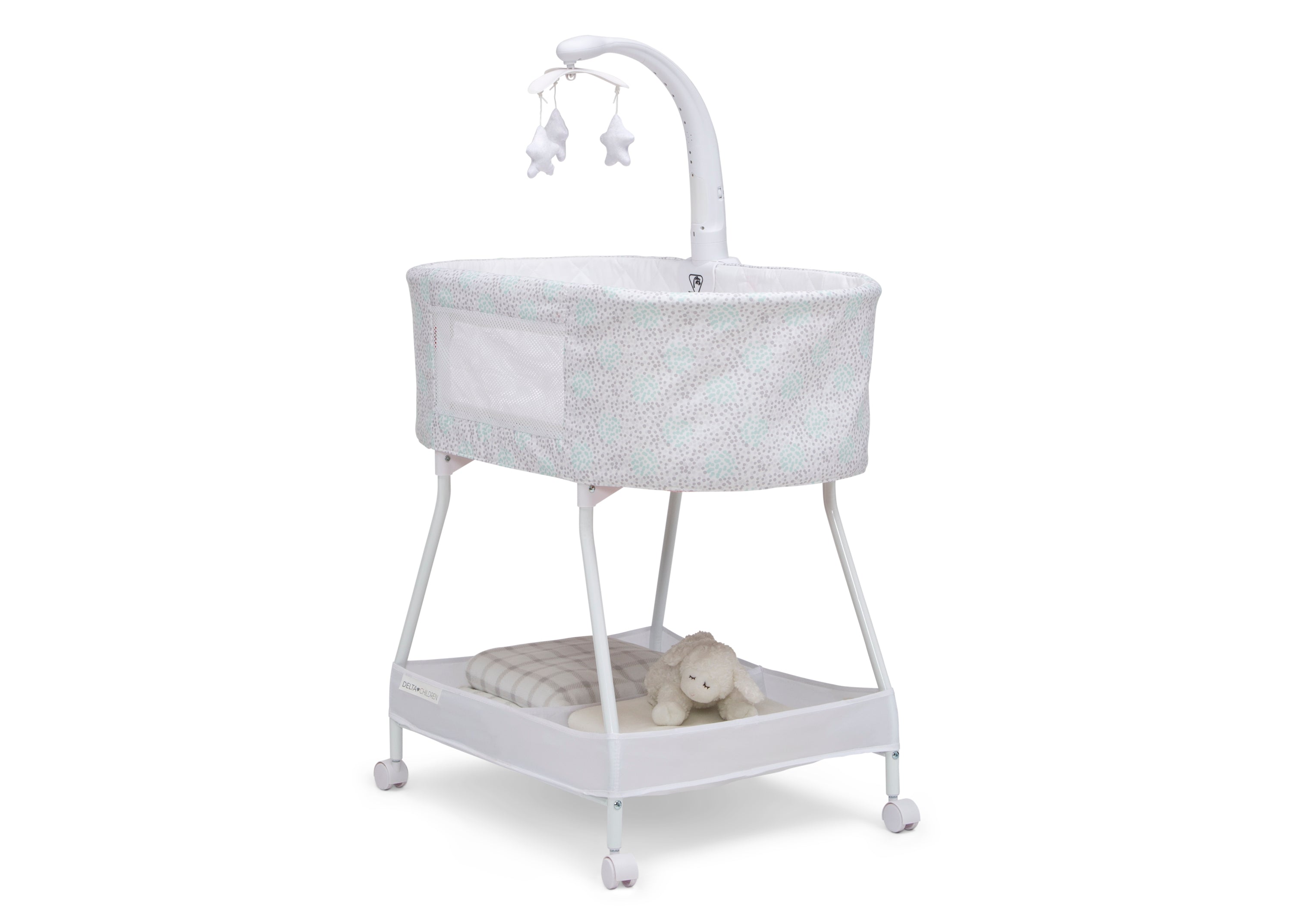 Sweet Slumber Bassinet - Portable Baby Crib for Newborns & Infants | Lightweight & Breathable Mesh Design | Perfect for Nursery, Travel & Co-Sleeping