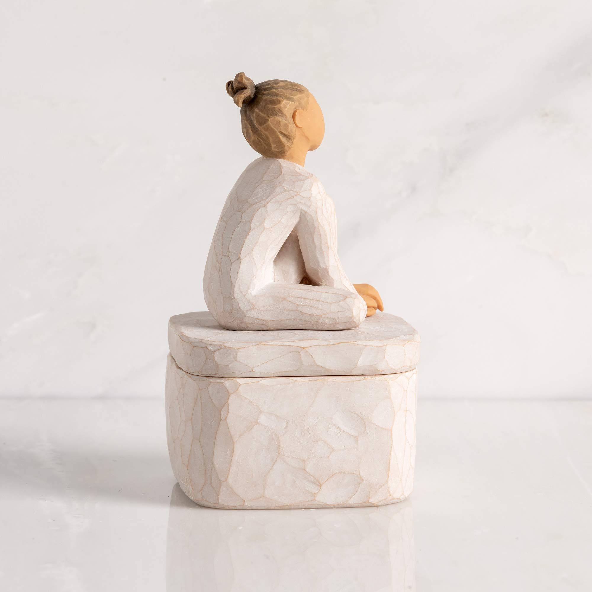 Willow Tree The Dancer Hand-Painted Keepsake Box - Beautifully Sculpted Memory Box for Jewelry, Photos & Treasures | Perfect Gift for Dancers, Collectors & Special Occasions