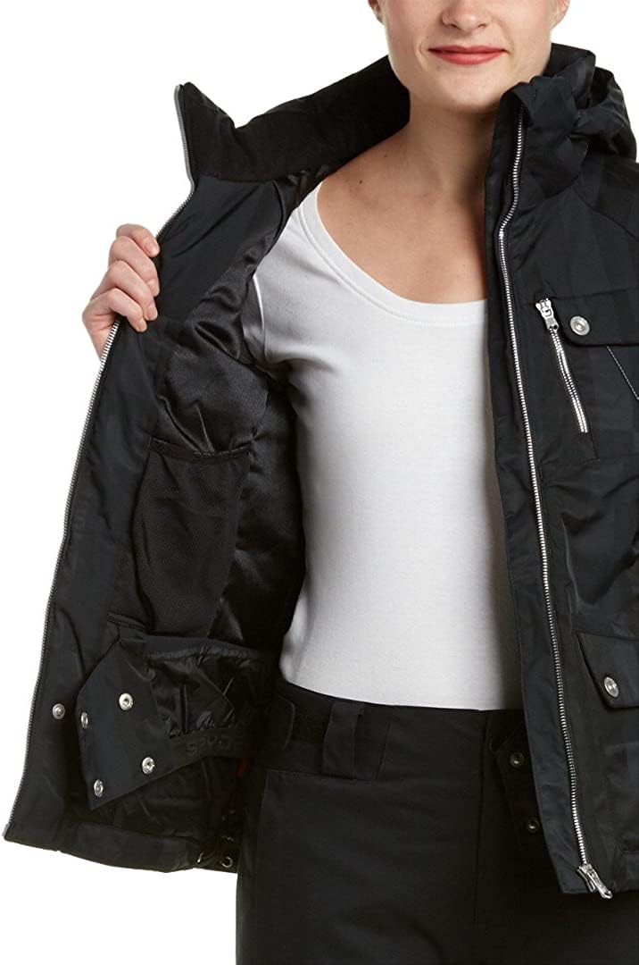 Spyder Women's Evar Jacket - Waterproof Ski Jacket for Cold Weather, Insulated Winter Coat for Snowboarding & Outdoor Activities | Perfect for Skiing, Hiking & Snow Adventures