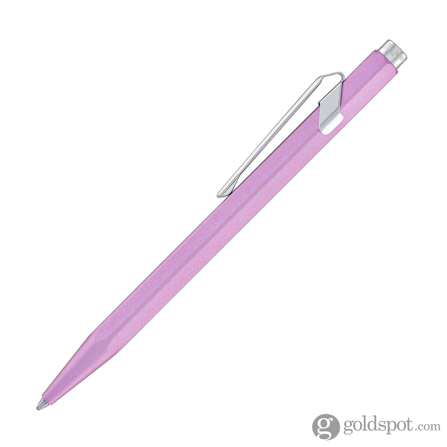 Caran d'Ache 849 COLORMAT X Ballpoint Pen - Premium Pink Writing Pen for Office, School & Gifts | Smooth Ink Flow, Elegant Design, Perfect for Note Taking, Journaling & Everyday Use