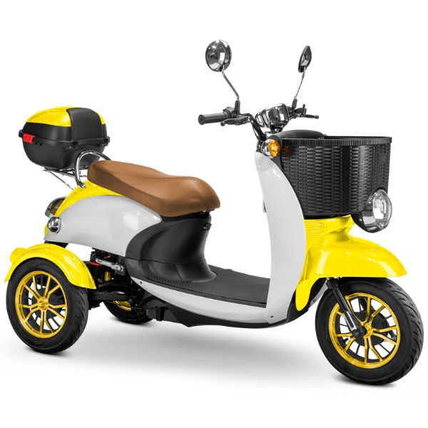 Yellow and White