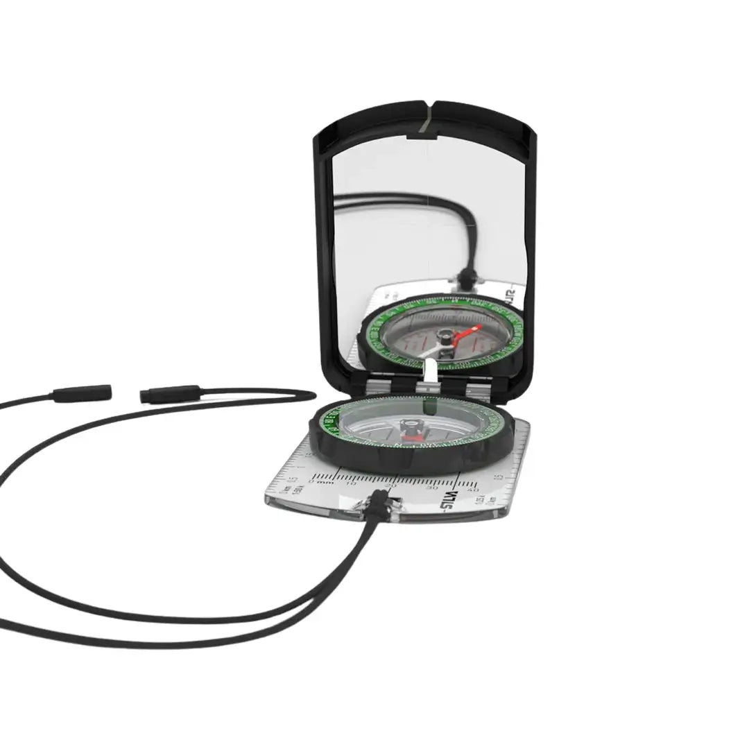 Silva Ranger S Mirror Compass - Professional Hiking & Navigation Tool for Outdoor Adventures, Camping, and Survival Gear