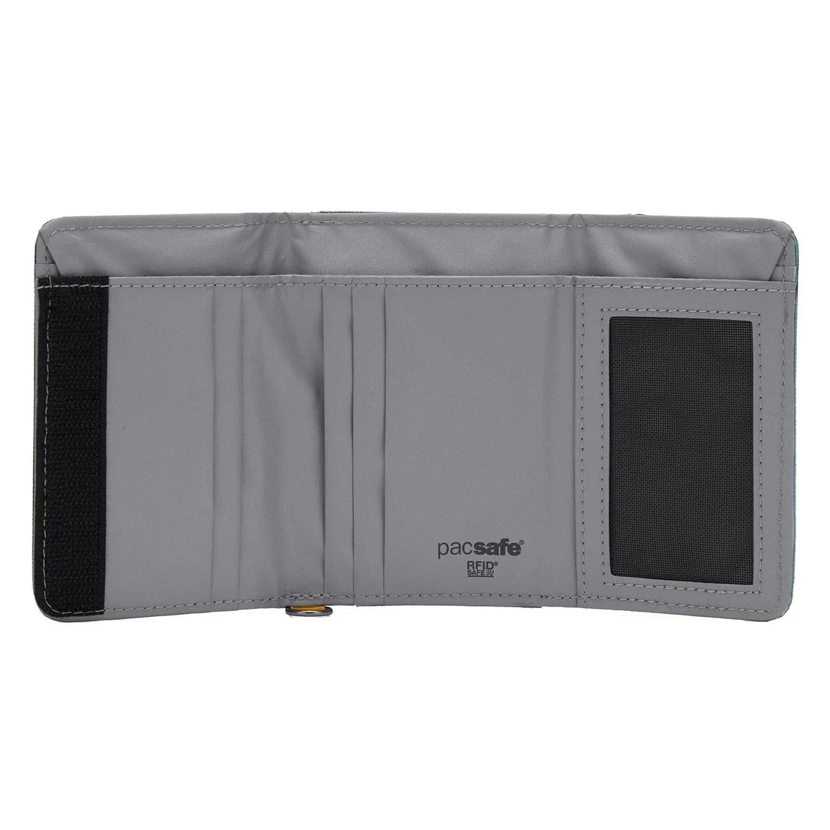 Pacsafe RFIDsafe™ RFID Blocking Trifold Wallet - Secure Travel & Everyday Use for Credit Cards, Passport & Cash - Anti-Theft Slim Wallet for Men & Women