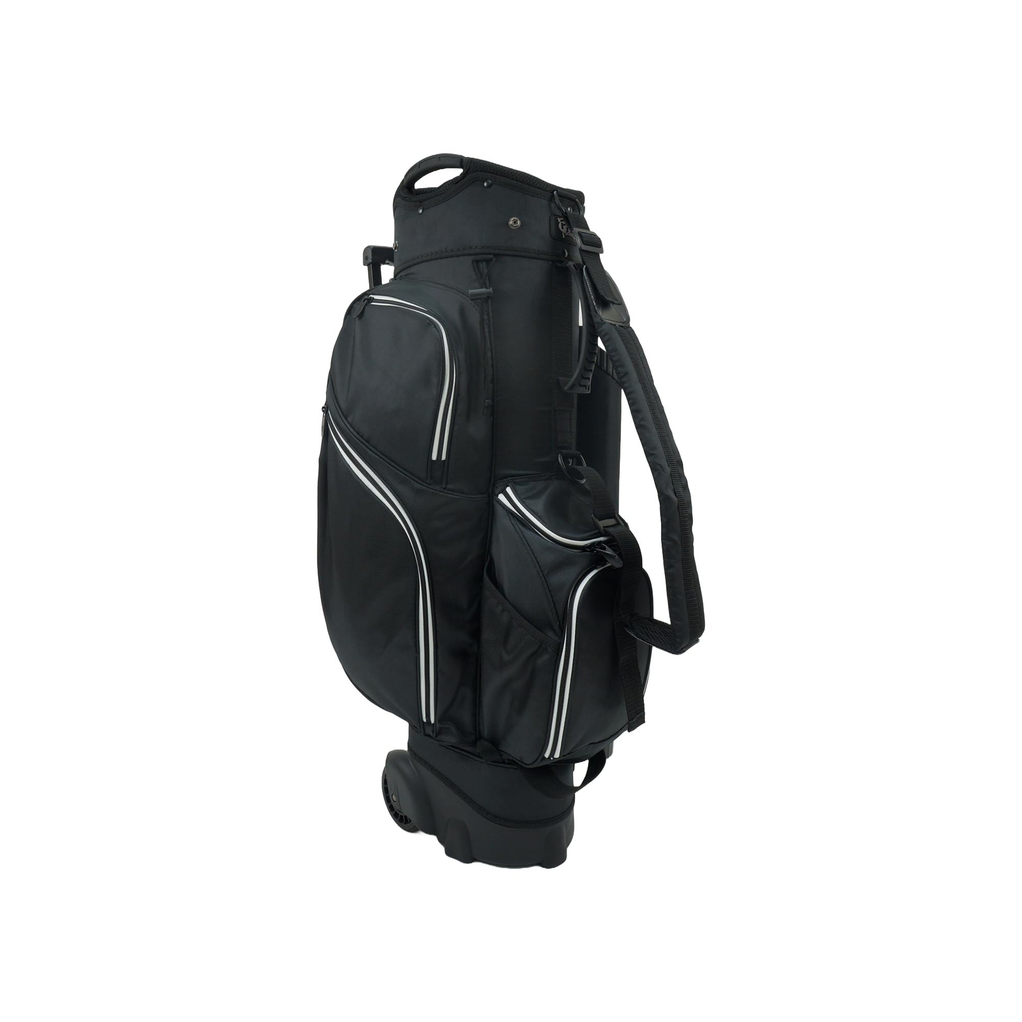 RJ Sports Carter 14-Way Divider Wheeled Golf Cart Bag with Handle - Lightweight Durable Golf Bag for Men & Women | Perfect for Course Rounds, Tournaments & Travel
