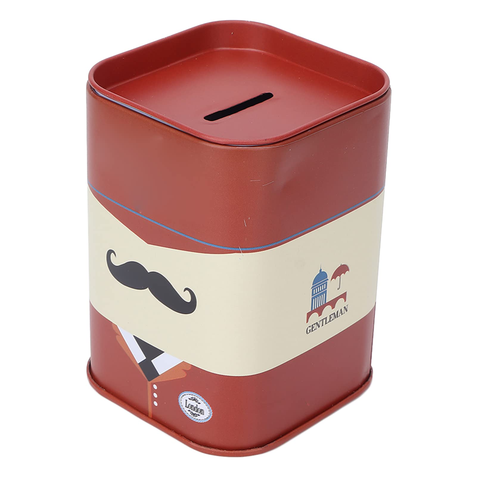 Safety Razor Blade Storage Container - Removable Design, Large Capacity & Compact Structure for Home Use | Perfect for Travel, Shaving Kits & Beard Grooming (Red)