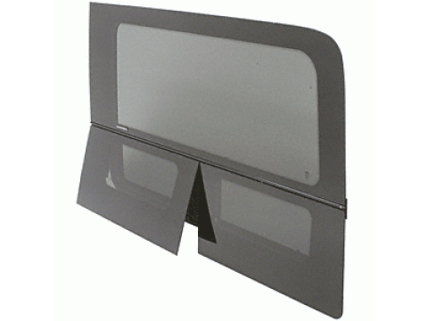 CR Laurence Driver Side Rear Quarter Dual Vent Window for Mercedes-Benz Sprinter 170 WB (2007-2024) - Perfect for Van Conversions & RV Upgrades