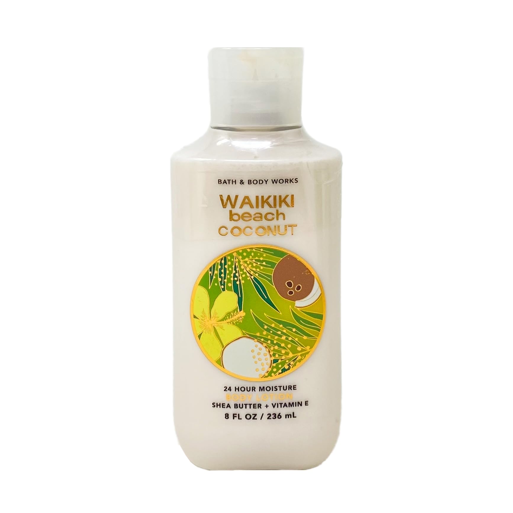 Bath & Body Works Waikiki Beach Coconut Gift Set - Fragrance Mist, Body Lotion, Shower Gel, Body Scrub & Creamy Rose Bar Soap (5-Piece Set) | Perfect for Spa Day, Self-Care & Tropical-Themed Gifts
