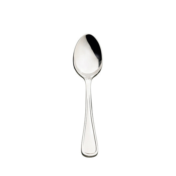 Concerto Premium 18/10 Stainless Steel Dessert Spoon Set - Elegant Tea & Coffee Spoons for Desserts, Ice Cream, Yogurt - Dishwasher Safe Silverware for Parties, Restaurants & Home Dining