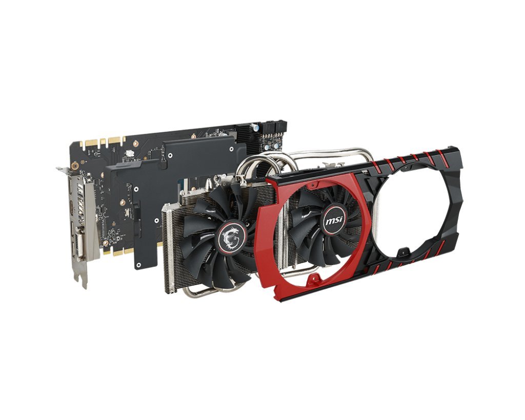 MSI Gaming GeForce GTX 980 4GB GDDR5 OC Graphics Card - DirectX 12, VR Ready, 4K Gaming, Overclocked | Perfect for PC Gaming, Video Editing & Virtual Reality Experiences