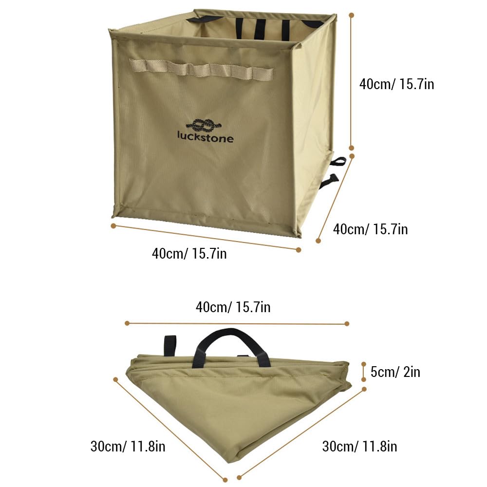 HXBER Foldable Climbing Rope Bag - Durable Camping Gear Storage & Throwing Rope Organizer for Rock Climbing, Hiking, and Outdoor Adventures