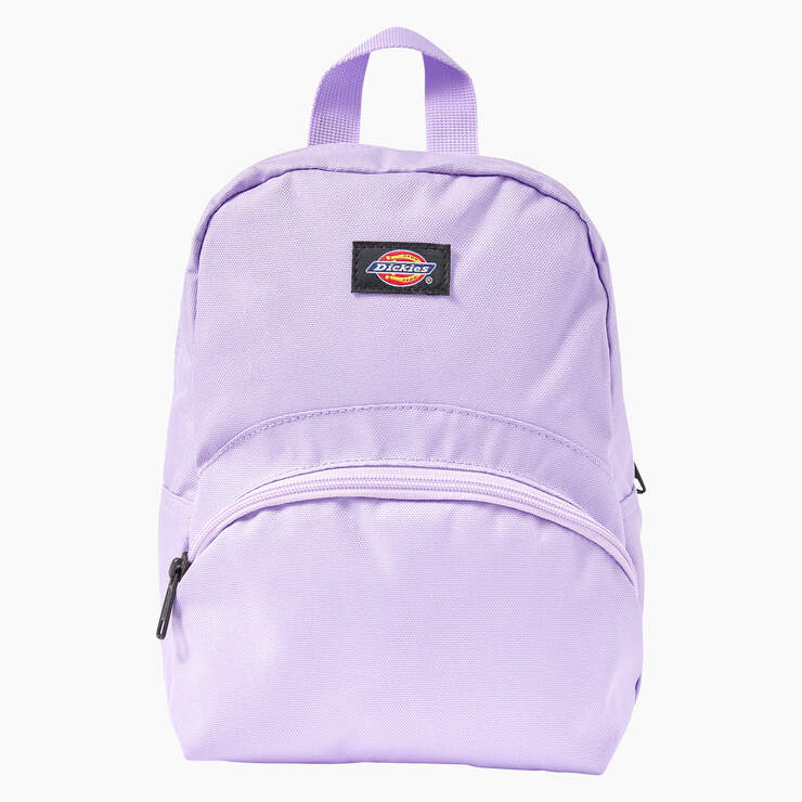 DICKIES Mini Backpack for Women & Men - Lightweight Laptop Backpack with USB Charging Port, Water-Resistant Lavender Daypack for School, Travel, Work & Outdoor Activities