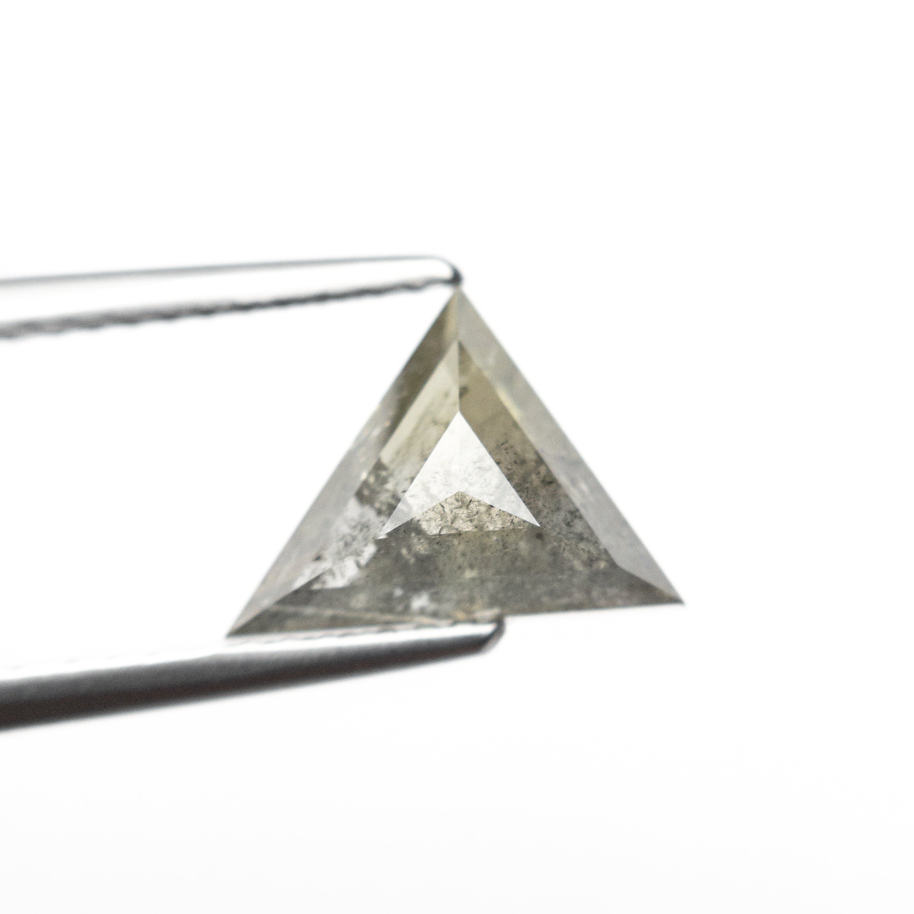 1.81ct 7.60x10.27x3.92mm Rose Cut Triangle Diamond - Elegant Jewelry for Engagement Rings & Special Occasions