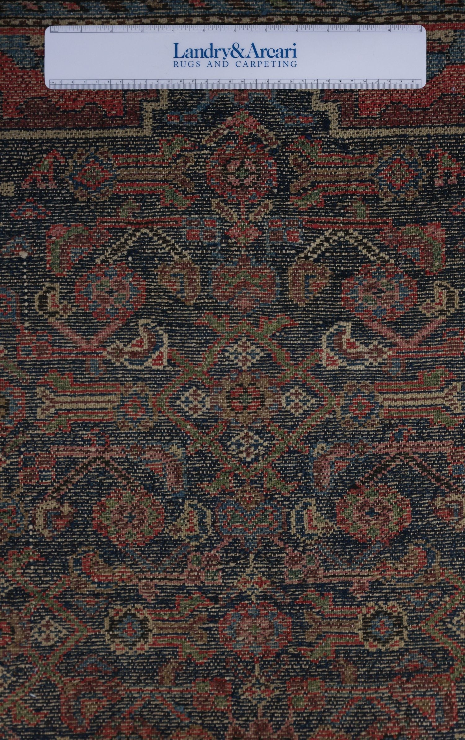 Antique Hamadan Handwoven Tribal Rug - Authentic Persian Wool Carpet J75901 for Living Room, Bedroom & Home Decor