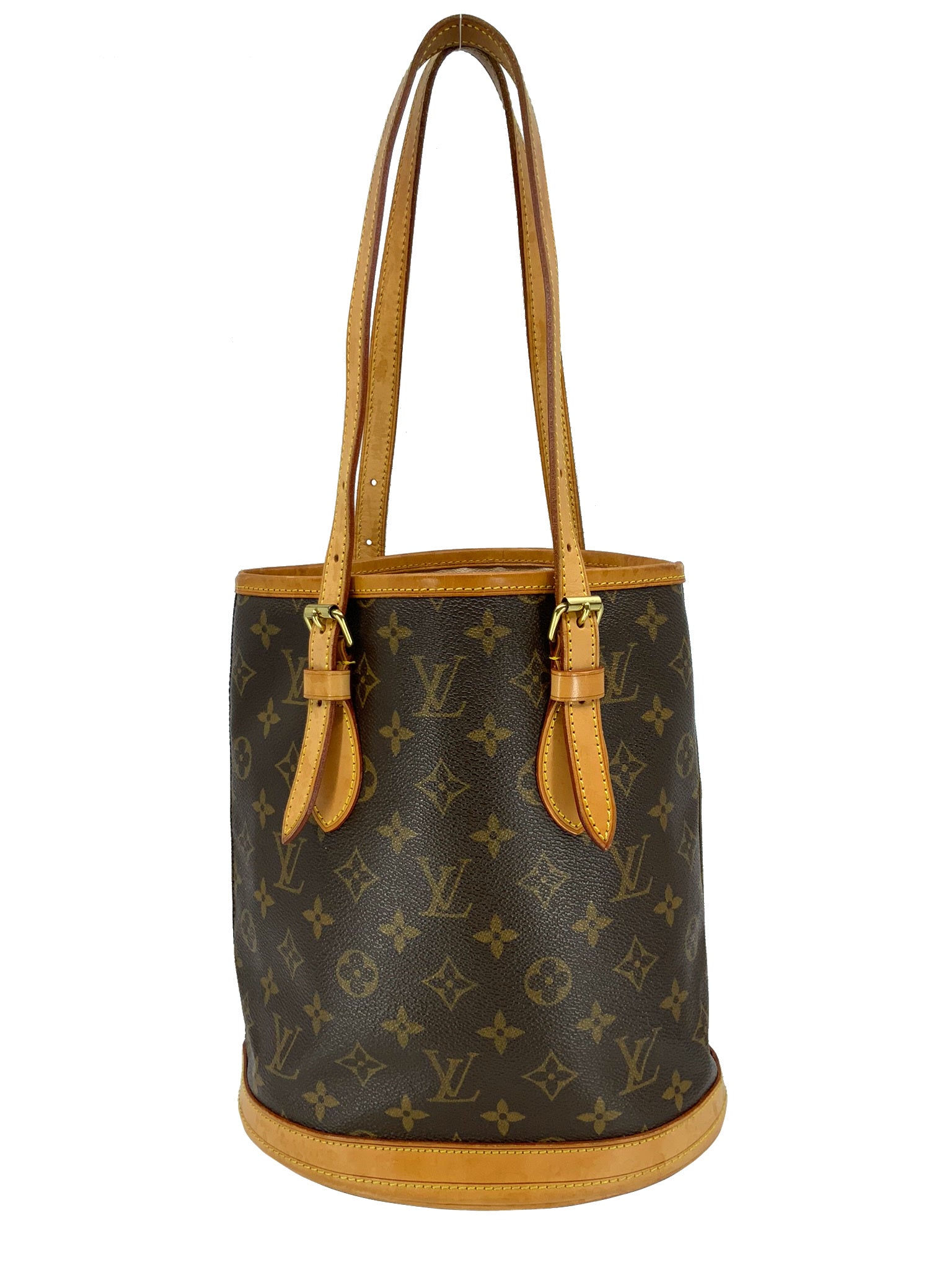 Authentic Louis Vuitton Monogram Petit Bucket Bag - Luxury Designer Handbag for Women | Perfect for Everyday Use, Travel & Fashion Accessories